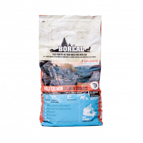 Boreal - 無穀物全犬野生三文魚配方 - 25 磅 Boreal - 無穀物全犬野生三文魚配方 - 25 磅