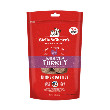 Stella & Chewy's - Tantalizing Turkey Freeze-Dried Dinner Patties - 14 oz